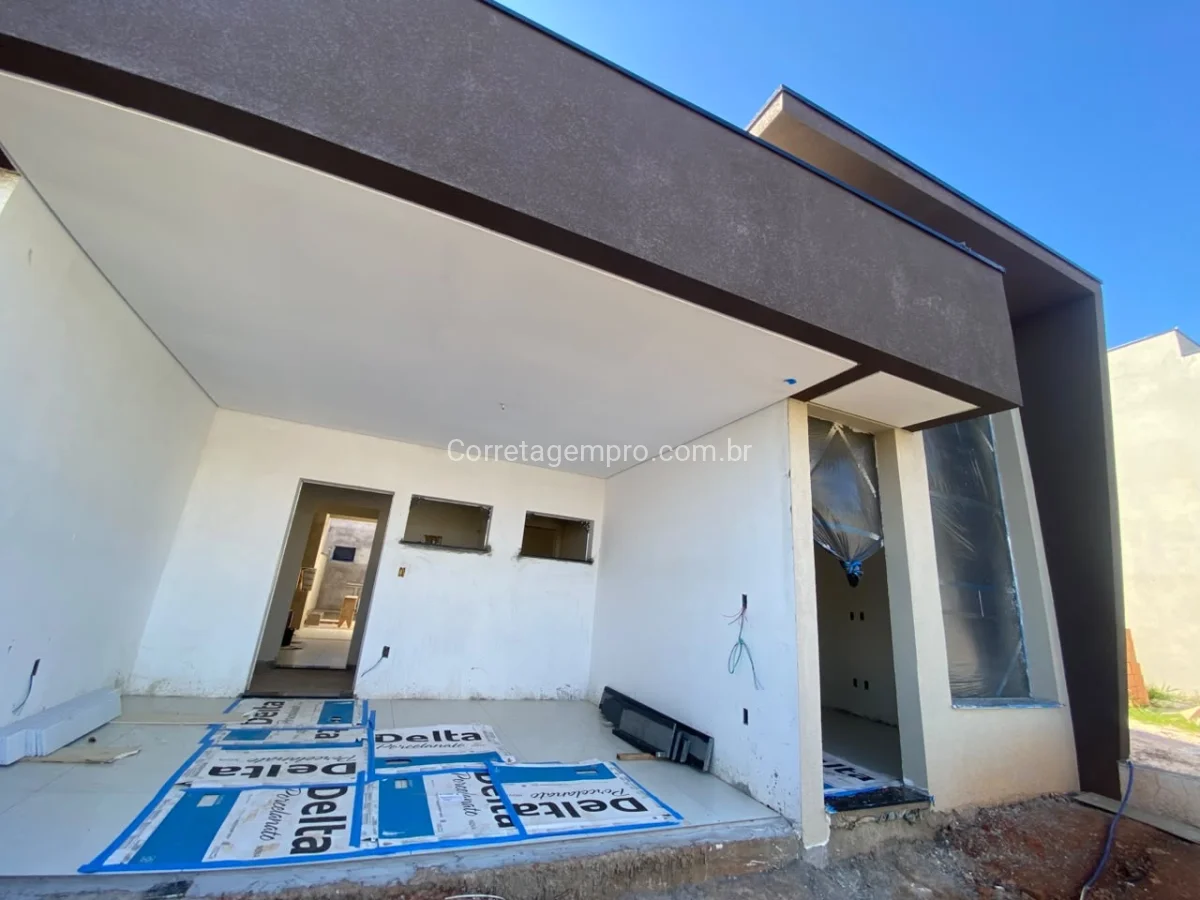 Linda Casa térrea Será entregue pronta no Terras da Estância em Paulínia