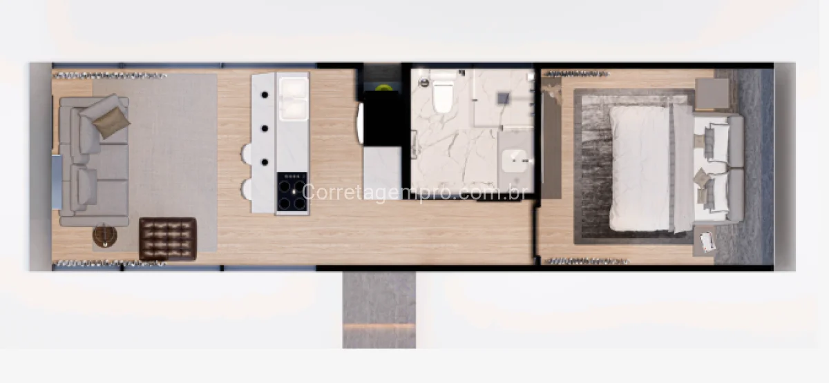 Casa Modular Tókio 40M2