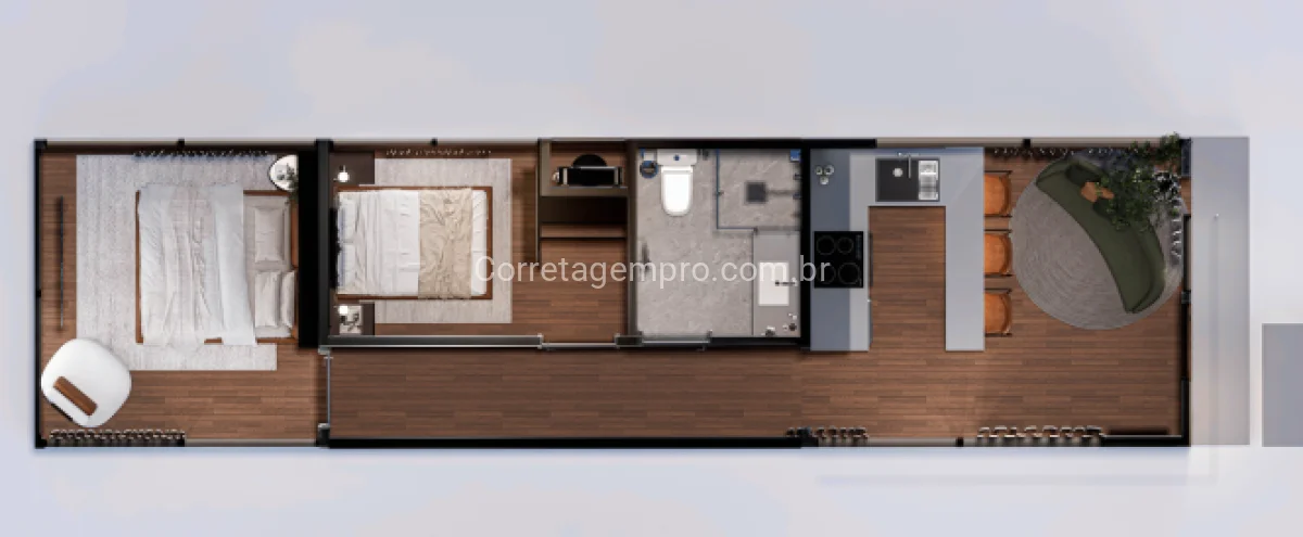 Casa Modular Texas 40M2