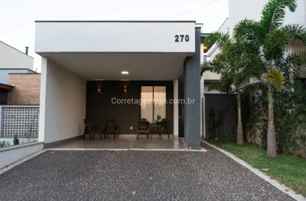 Casa térrea para venda no Terras da Estância em Paulínia