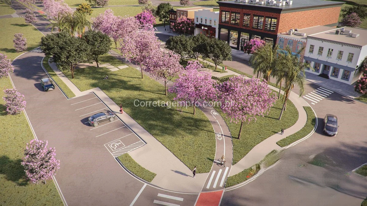 Loteamento planejado